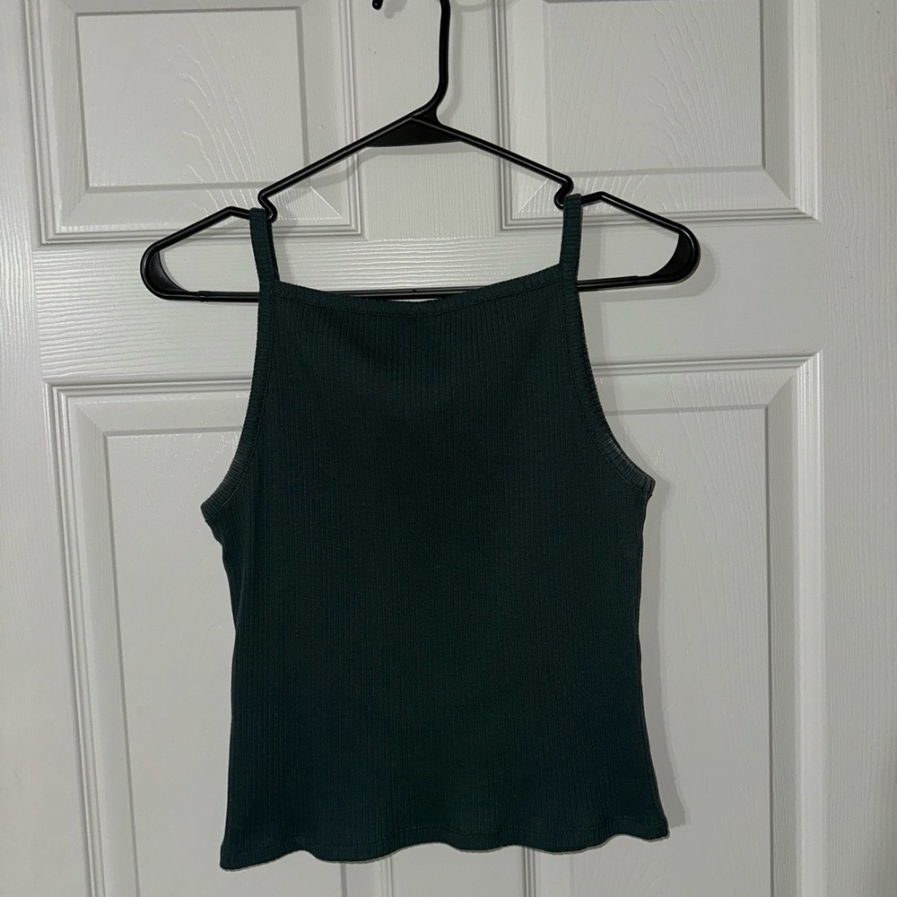Old Navy Dark Green Camisole Top